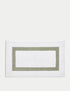 Cotton Blend Border Quick Dry Bath Mat